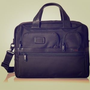 Tumi Alpha 2 Expandable Organizer Laptop Brief